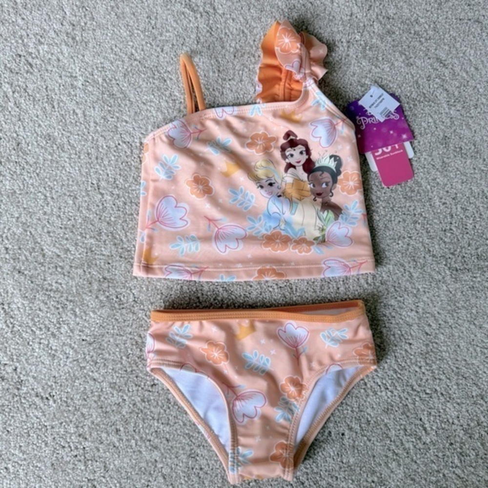 NWT Disney Princess two piece swimsuit